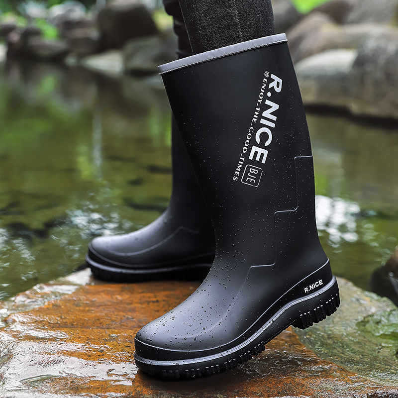 รองเท้ากันฝนสำหรับผู้ชาย รองเท - Fishing Boots บทวิจารณ์และราคา