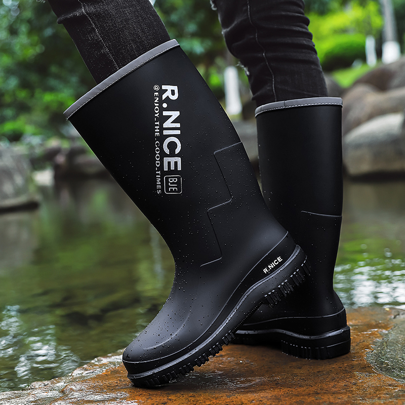 รองเท้ากันฝนสำหรับผู้ชาย รองเท - Fishing Boots บทวิจารณ์และราคา