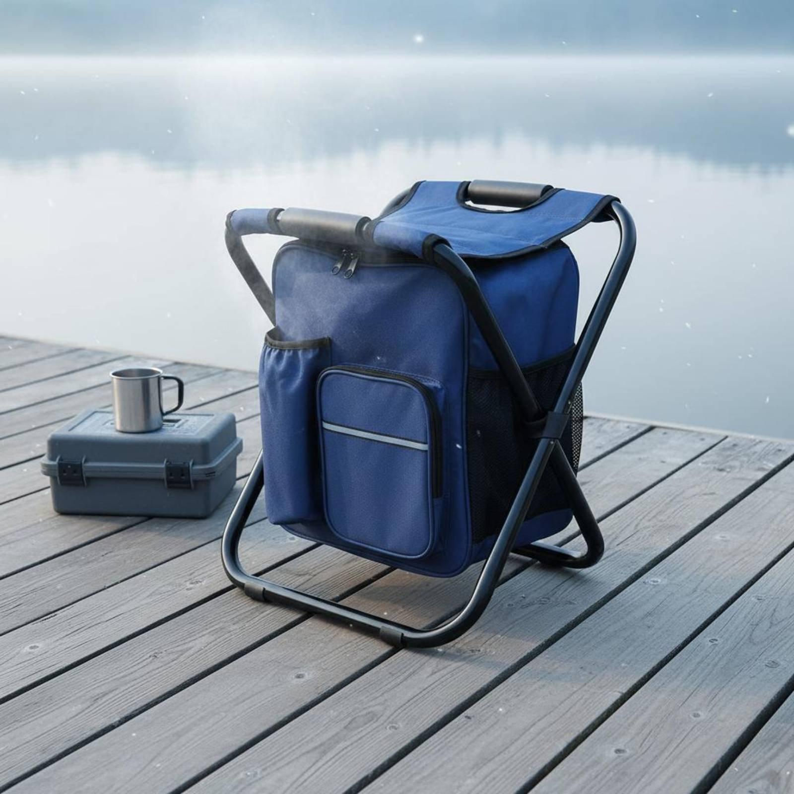 เก้าอี้เก็บความเย็นแบบพับได้สำ - Fishing Backpack บทวิจารณ์และราคา