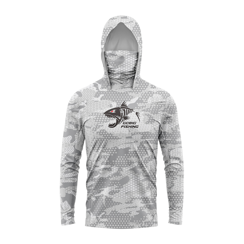 เสื้อฮู้ดตกปลาผู้ชายลายปลาโครง - Fishing Hoodie บทวิจารณ์และราคา