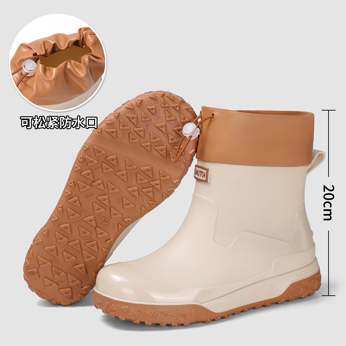 รองเท้าบูทยางกันฝนแบบสั้นสำหรั - Fishing Boots บทวิจารณ์และราคา