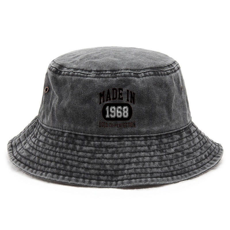 หมวกบักเก็ตผ้าฝ้ายแบบวินเทจ หม - Fishing Hat บทวิจารณ์และราคา