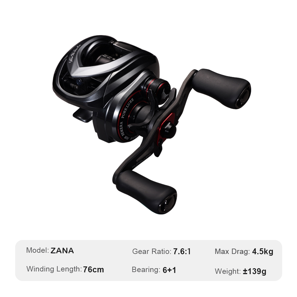 PURELURE ZANA 139g กรอบอลูมิเน - Daiwa Reel Fuego บทวิจารณ์และราคา