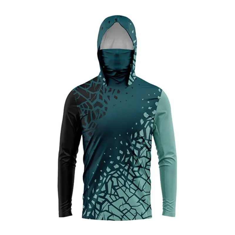 เสื้อตกปลา MALFC Hood เสื้อผ้า - Fishing Shirt Uv Protection บทวิจารณ์และราคา