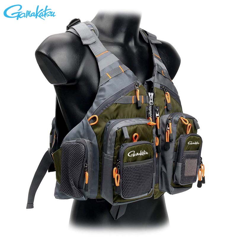 เสื้อชูชีพตกปลา Gamakatsu สำหร - Fishing Jacket Waterproof บทวิจารณ์และราคา