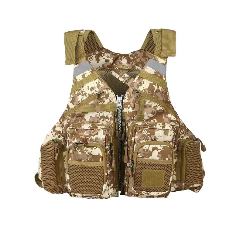 เสื้อกั๊กตกปลาแบบมีหลายกระเป๋า - Fishing Vest บทวิจารณ์และราคา